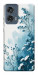 Чехол Blue minimal для Motorola Edge 50 Fusion
