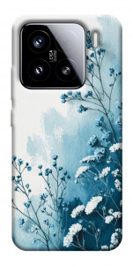 Чехол Blue minimal для Xiaomi 15