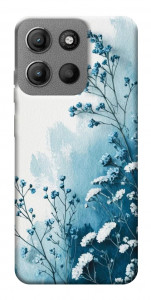 Чехол Blue minimal для Motorola Moto G15 4G