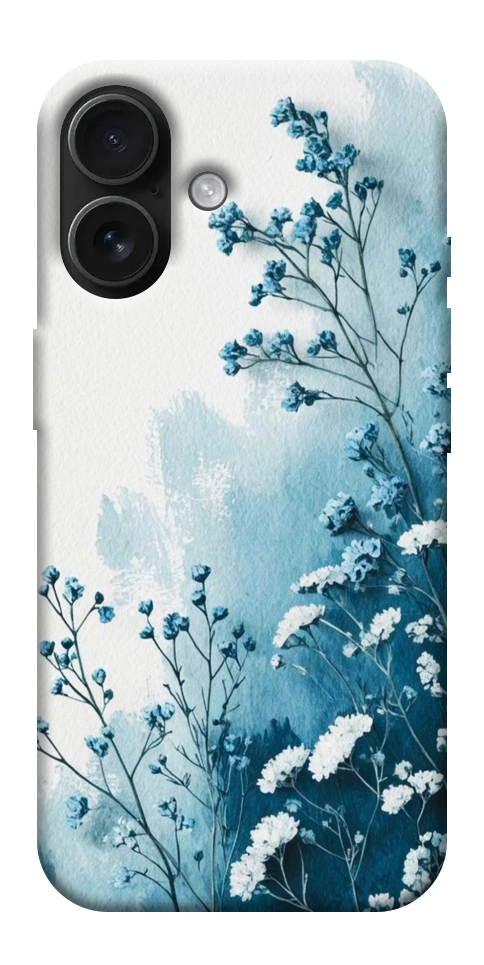 Чохол Blue minimal для iPhone 17