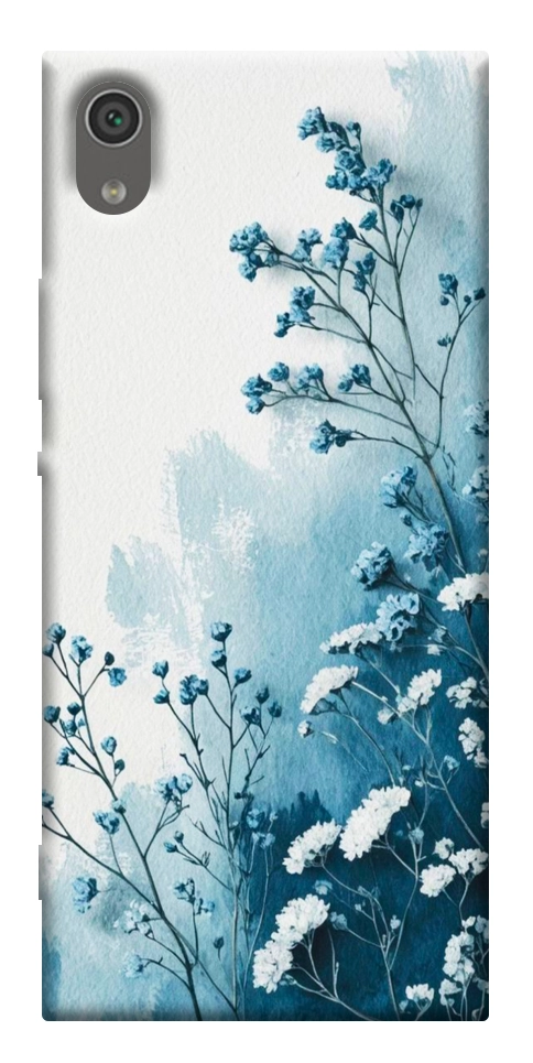 Чехол Blue minimal для Sony Xperia XA1