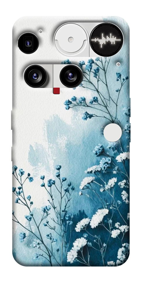 Чехол Blue minimal для Nothing Phone (3)