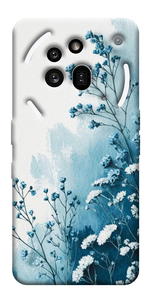 Чехол Blue minimal для Nothing Phone (3a) Pro