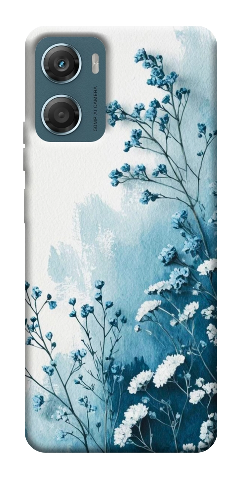 Чехол Blue minimal для Motorola Moto G06