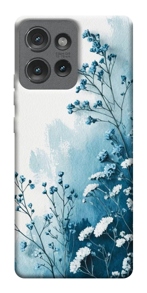 Чехол Blue minimal для Motorola Edge 50