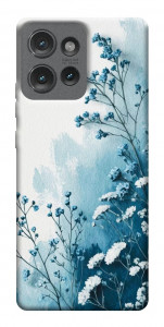 Чохол Blue minimal для Motorola Edge 50