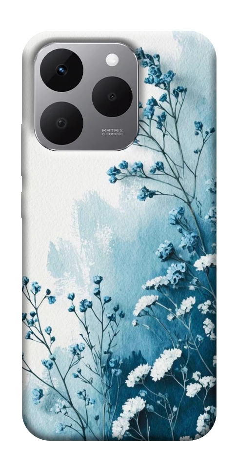 Чехол Blue minimal для Realme 15T