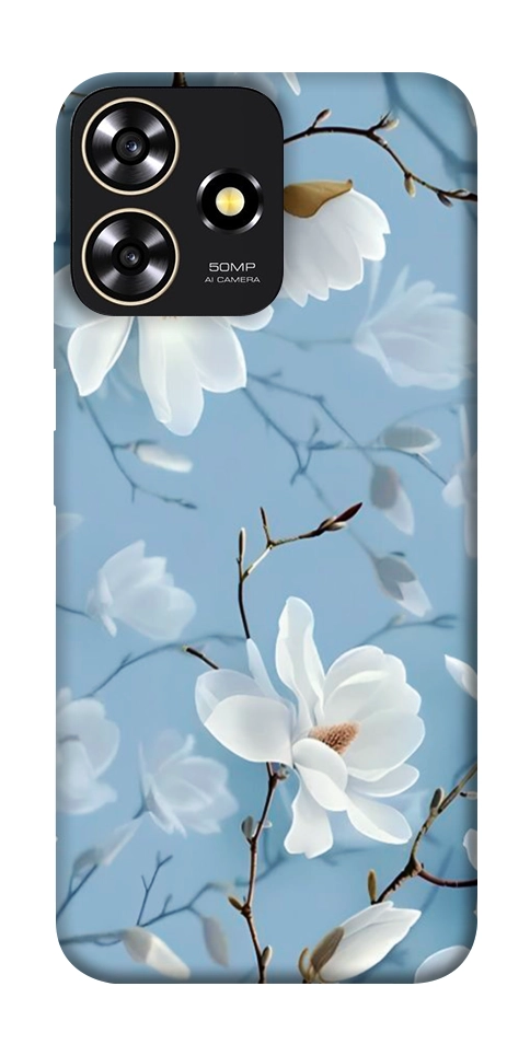 Чехол Cold white для ZTE Blade A73 4G