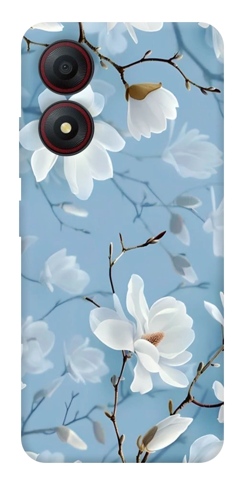 Чохол Cold white для ZTE Blade A34 4G