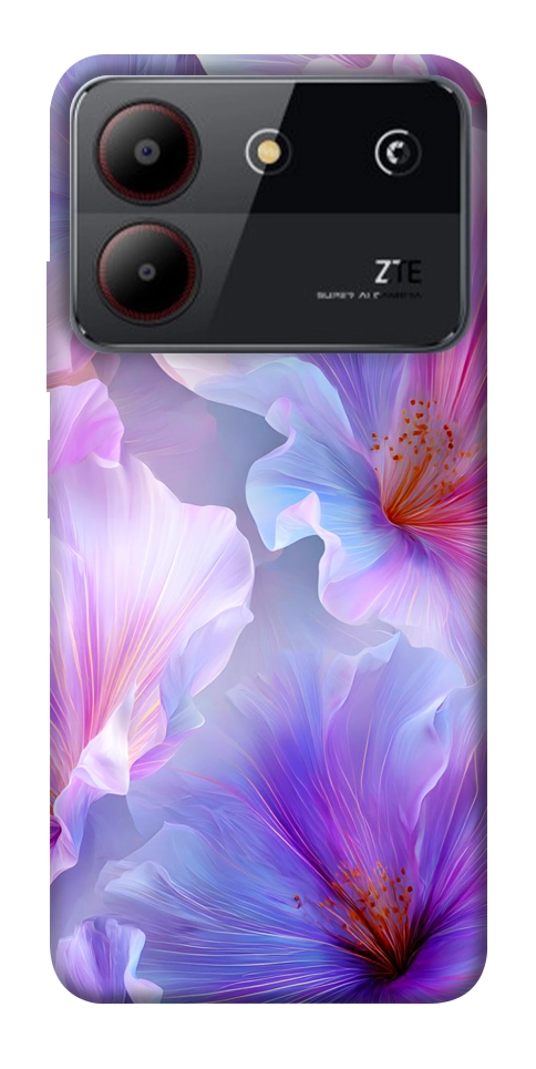 Чехол Light purple для ZTE Blade A54 4G