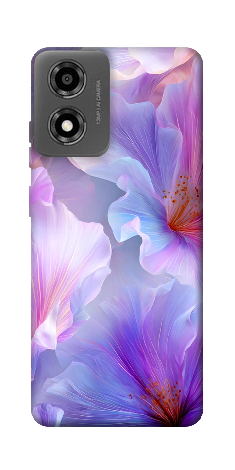 Чехол Light purple для Motorola Moto E14