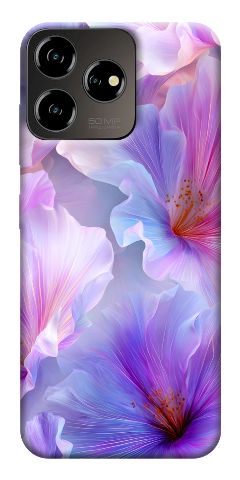 Чехол Light purple для ZTE Blade V50 Design 4G