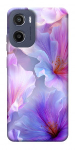 Чехол Light purple для Motorola Moto E15