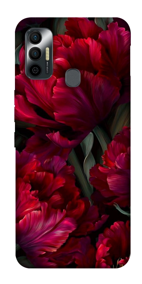 Чехол Passion flower для TECNO Spark 7