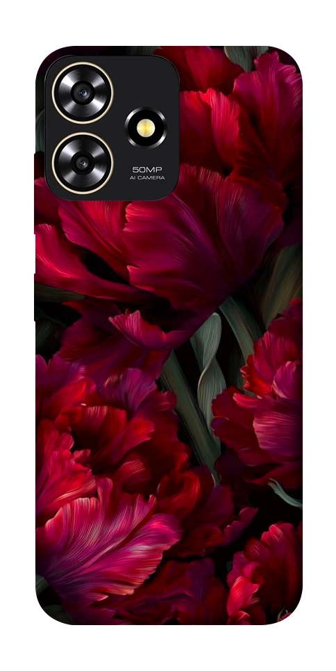 Чехол Passion flower для ZTE Blade A73 4G
