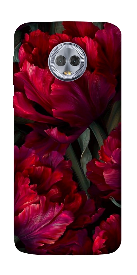 Чехол Passion flower для Motorola Moto G6 Plus