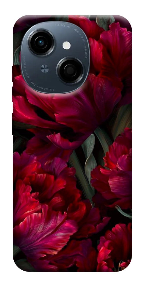 Чехол Passion flower для TECNO Spark Go 1 (KL4)