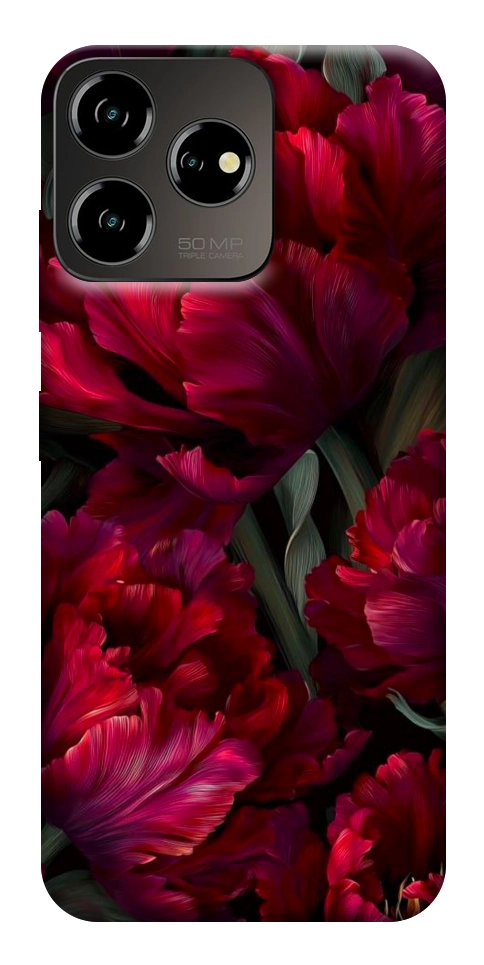Чохол Passion flower для ZTE Blade V50 Design 4G
