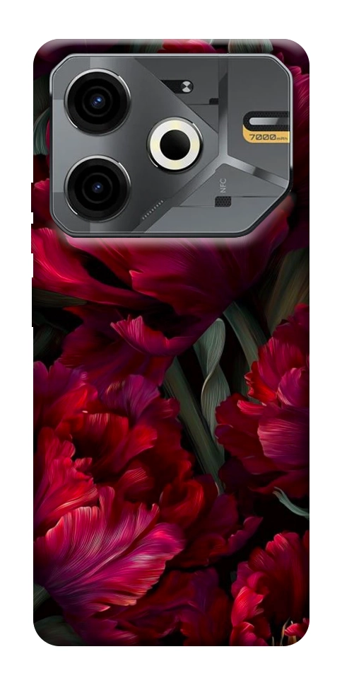 Чехол Passion flower для TECNO Pova 6 Neo (LI6)