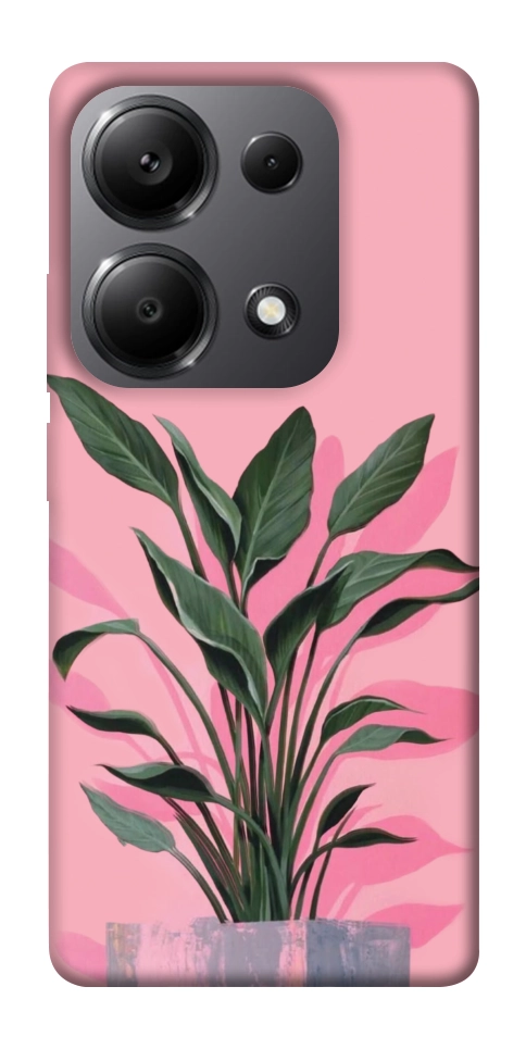 Чехол Pink plant для Xiaomi Redmi Note 13 Pro 5G