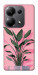 Чехол Pink plant для Xiaomi Redmi Note 13 Pro 5G