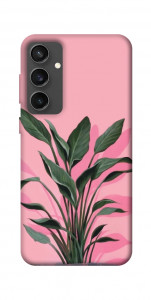 Чехол Pink plant для Galaxy S24 FE
