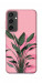 Чехол Pink plant для Galaxy S24 FE