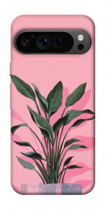 Чехол Pink plant для Google Pixel 9 Pro