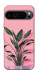 Чехол Pink plant для Google Pixel 9 Pro