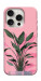 Чохол Pink plant для iPhone 16 Pro Max
