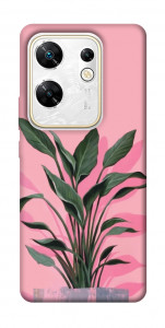Чохол Pink plant для Infinix Zero 30 4G