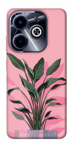 Чехол Pink plant для TECNO Spark 20