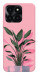 Чехол Pink plant для Huawei Honor X6a