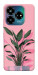 Чехол Pink plant для ZTE Nubia V60