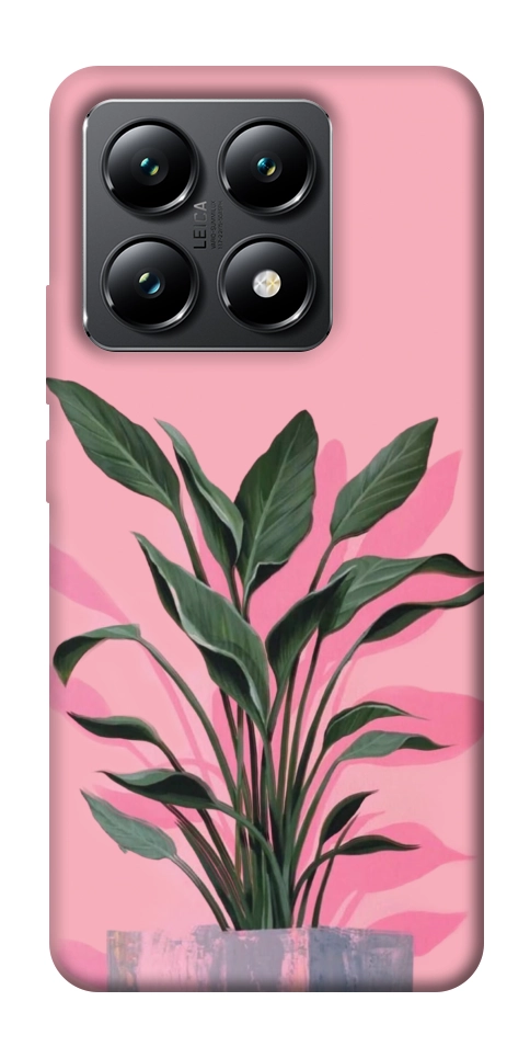 Чехол Pink plant для Xiaomi 14T