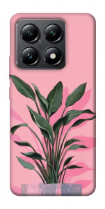 Чехол Pink plant для Xiaomi 14T