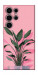 Чохол Pink plant для Galaxy S25 Ultra