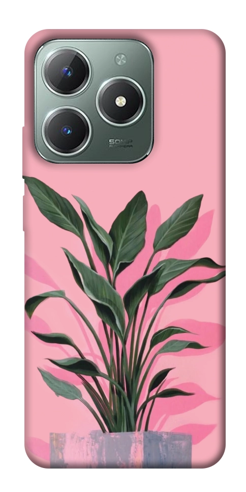 Чохол Pink plant для Realme C61