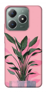 Чехол Pink plant для Realme C61