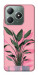 Чохол Pink plant для Realme C61