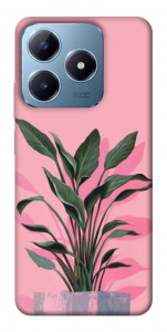 Чохол Pink plant для Realme C63 4G