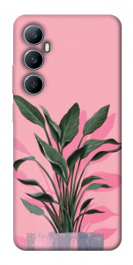 Чохол Pink plant для Realme C65 4G