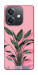 Чехол Pink plant для Oppo А3х 4G