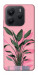 Чехол Pink plant для Xiaomi Redmi Note 14 5G