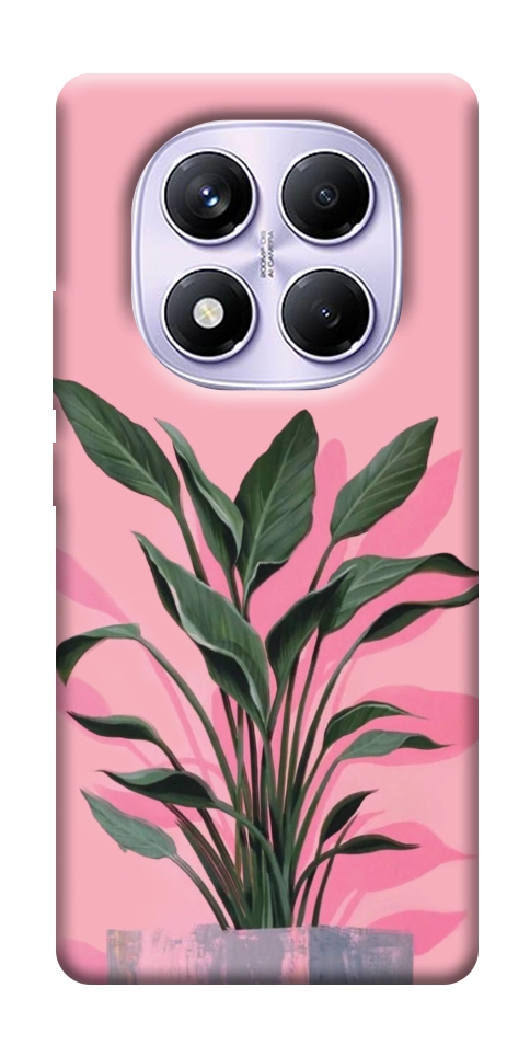 Чехол Pink plant для Xiaomi Poco X7