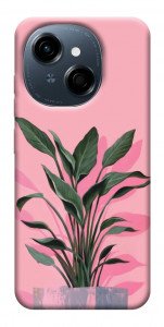 Чехол Pink plant для TECNO Spark Go 1 (KL4)