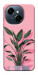 Чехол Pink plant для TECNO Spark Go 1 (KL4)