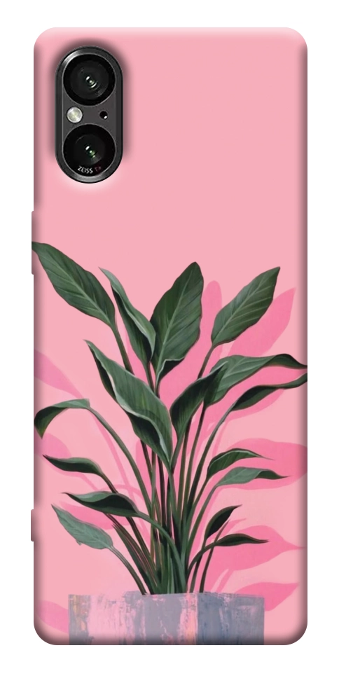 Чохол Pink plant для Sony Xperia 5 V