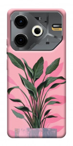 Чохол Pink plant для TECNO Pova 6 Neo (LI6)