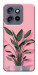 Чехол Pink plant для Motorola Edge 50 Neo